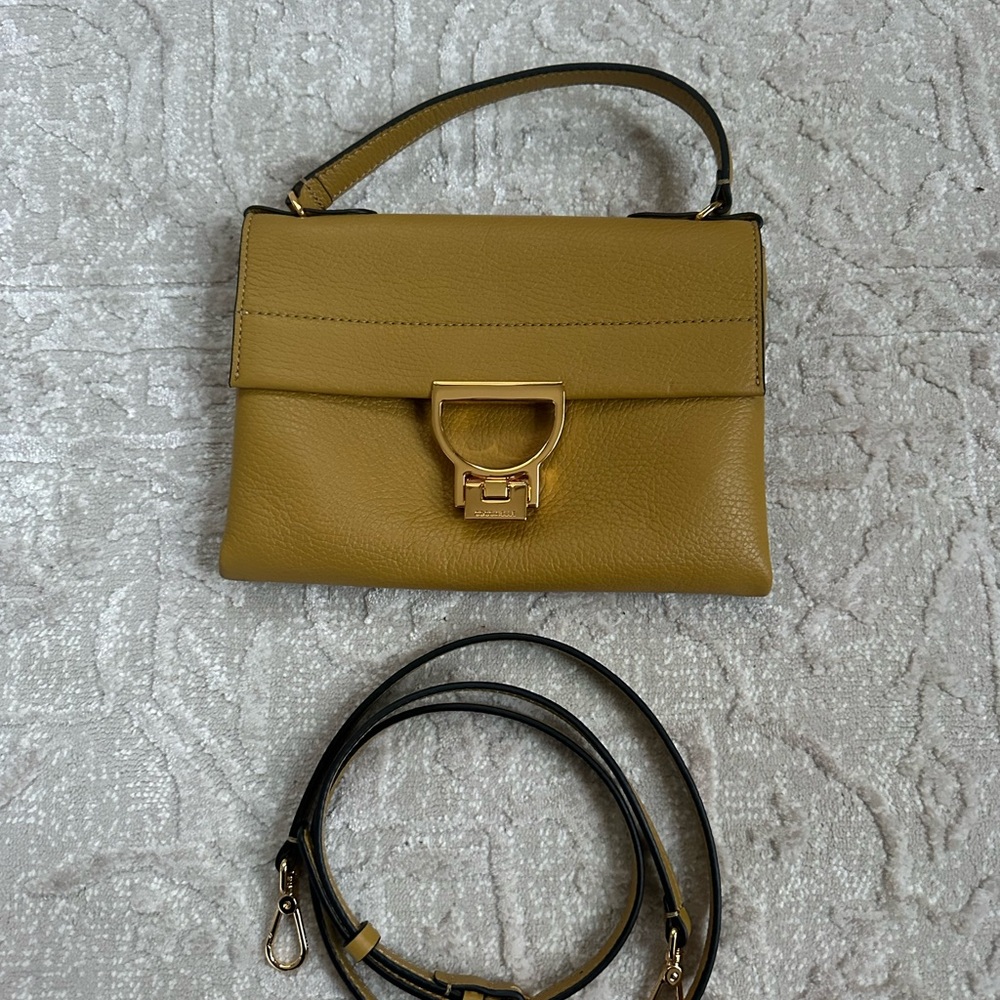 Coccinelle Italian Leather Crossbody Handbag